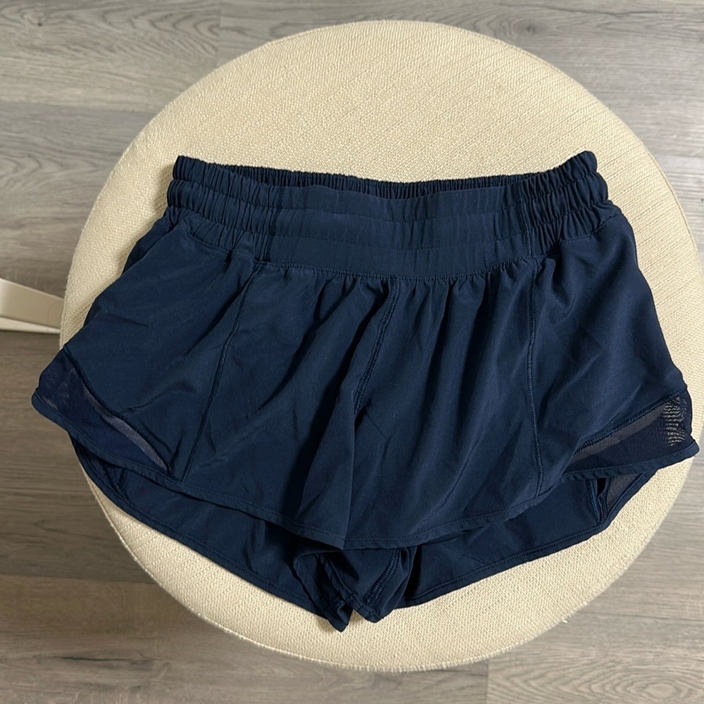 Lululemon Navy Blue Shorts
